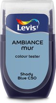 Levis Ambiance - Kleurtester - Mat - Shady Blue C50 - 0.03L