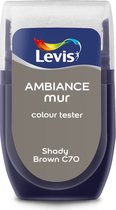 Levis Ambiance - Kleurtester - Mat - Shady Brown C70 - 0.03L