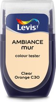 Levis Ambiance - Kleurtester - Mat - Clear Orange C30 - 0.03L