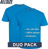T Shirts North 56°4 | Bleu | 5XL | 2-Pack | Col rond
