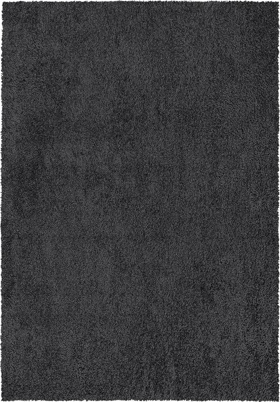 carpet city shaggy vloerkleed, hoogpolig, voor woonkamer, slaapkamer, rond, 160 cm, Scandinavische, landelijke stijl, etno, effen, crème, hoog-diep, 3D- effect, cut-loop tapijt, pluizig, zacht