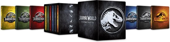 Jurassic Complete Movie Collection 1-6 (4K Ultra HD Blu-ray) (Steelbook)