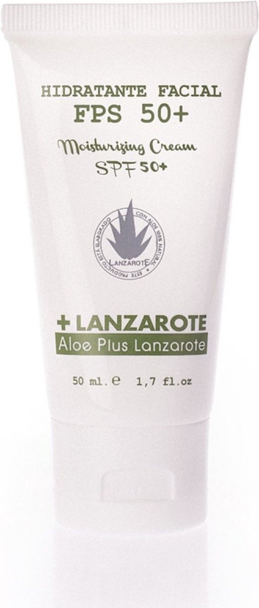 Aloeplus Lanzarote Aloe Vera Gel Creme - Voor Gezicht - Optimale Zonbescherming - 100% Natuurlijk - 50ml