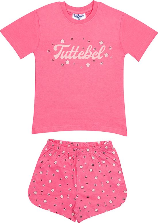 Fun2Wear - Shortama Tuttebel Donker - Roze - Maat 116 -