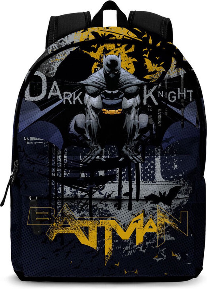 DC Comics Batman Dark Knight rugzak (bxhxd) ca. 30 cm x 41 cm x 14 cm
