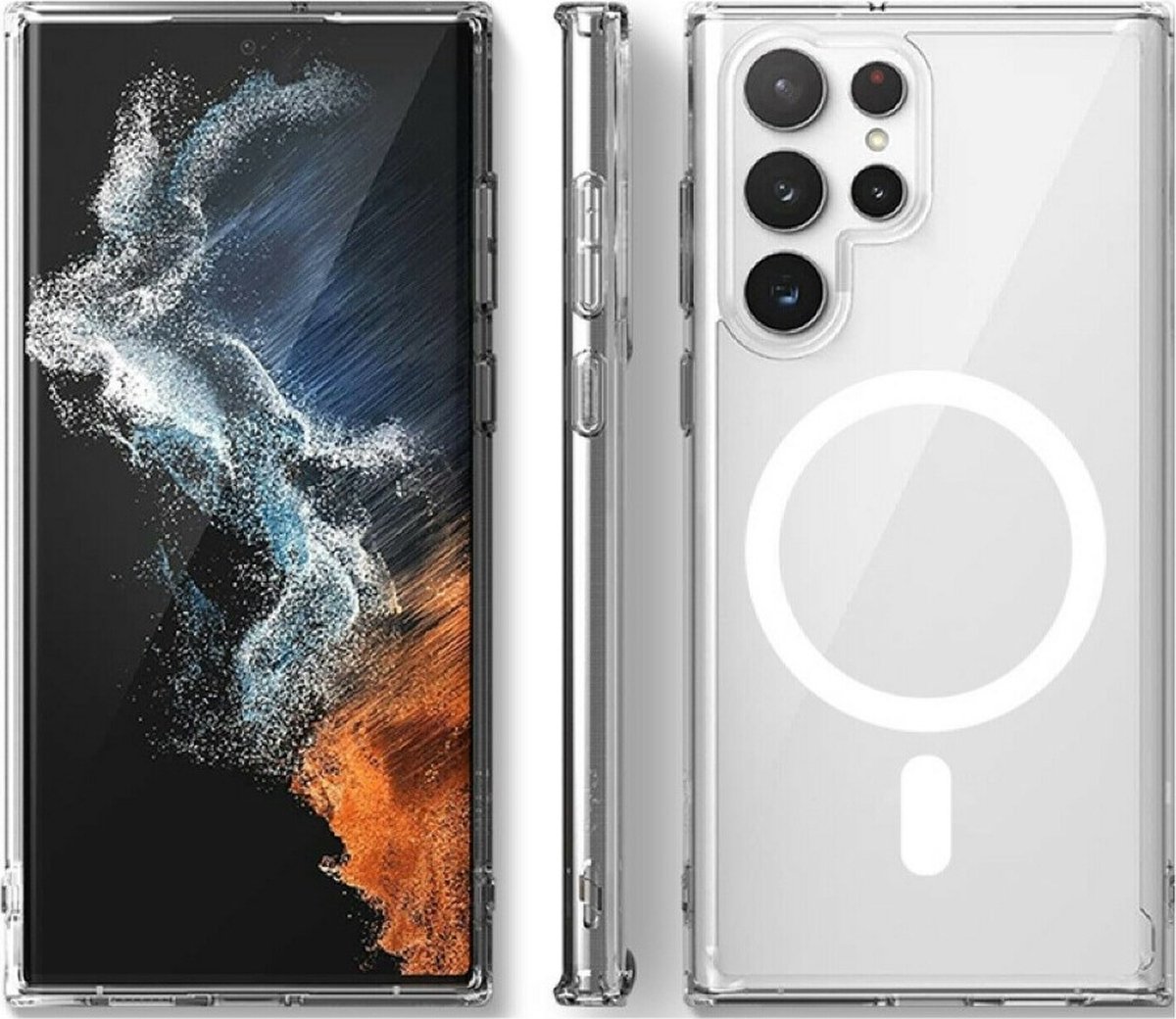 Beschermhoes voor Oukitel C68 Plus (7,20 inch), ultradun
