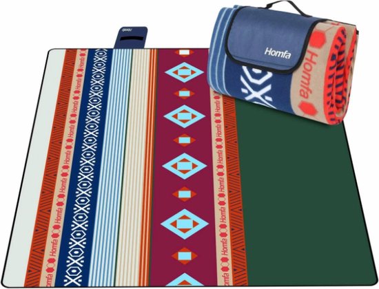 Couverture Mexicaine Sarape 150x215cm - Tapis De Pique-nique, Nappe, Plaid - Coton Tissé à La Main Avec Franges