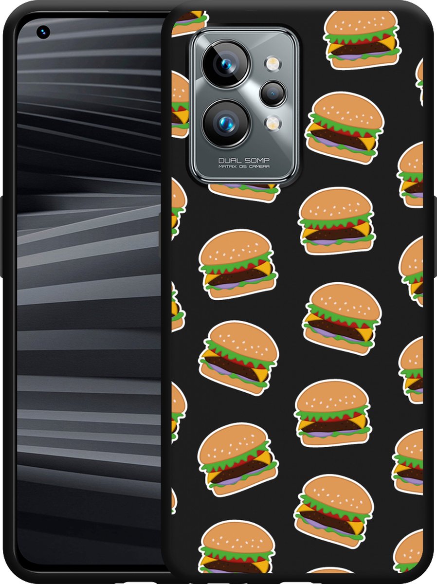 Realme GT2 Pro Hoesje Zwart Burgers - Designed by Cazy