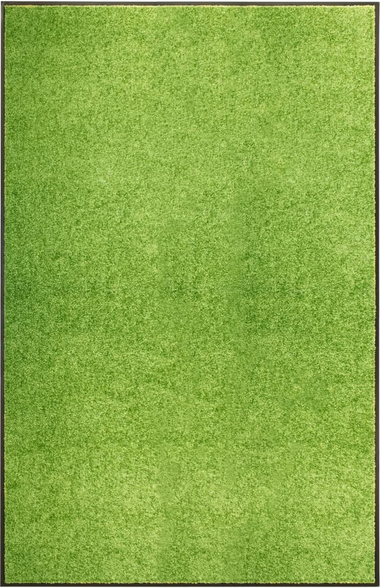 VidaLife Deurmat wasbaar 120x180 cm groen