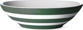 Cornishware Adder Green Serve Bowl - Bol de service - vert blanc - rayé