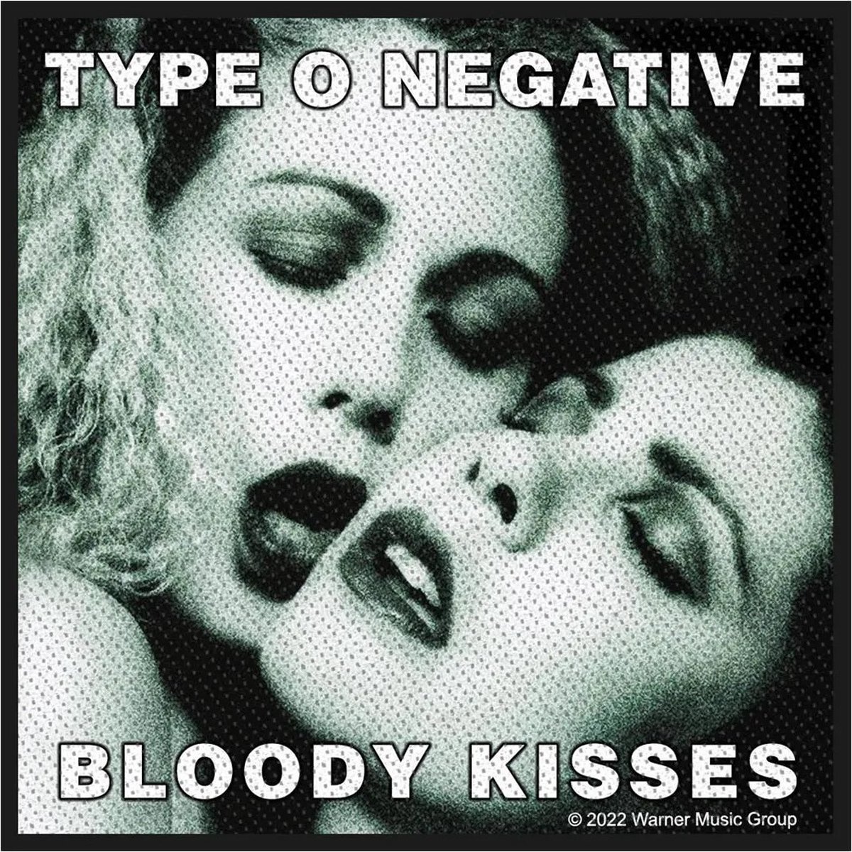 Type O Negative Bloody kisses Unisex Patch - meerkleurig - Standard