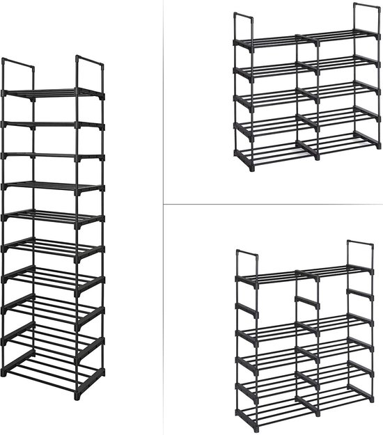 Schoenenrek - schoenenkast - voor het opbergen van schoenen - ruimtebesparend - voor veel paar schoenen