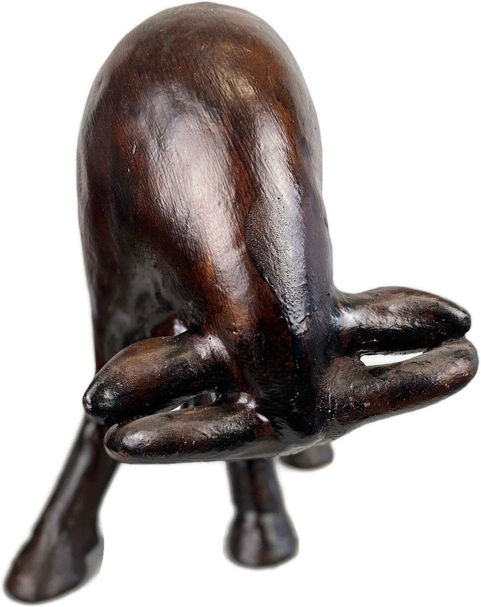 Houten stier / handgemaakt houten beeld / Indonesisch beeld