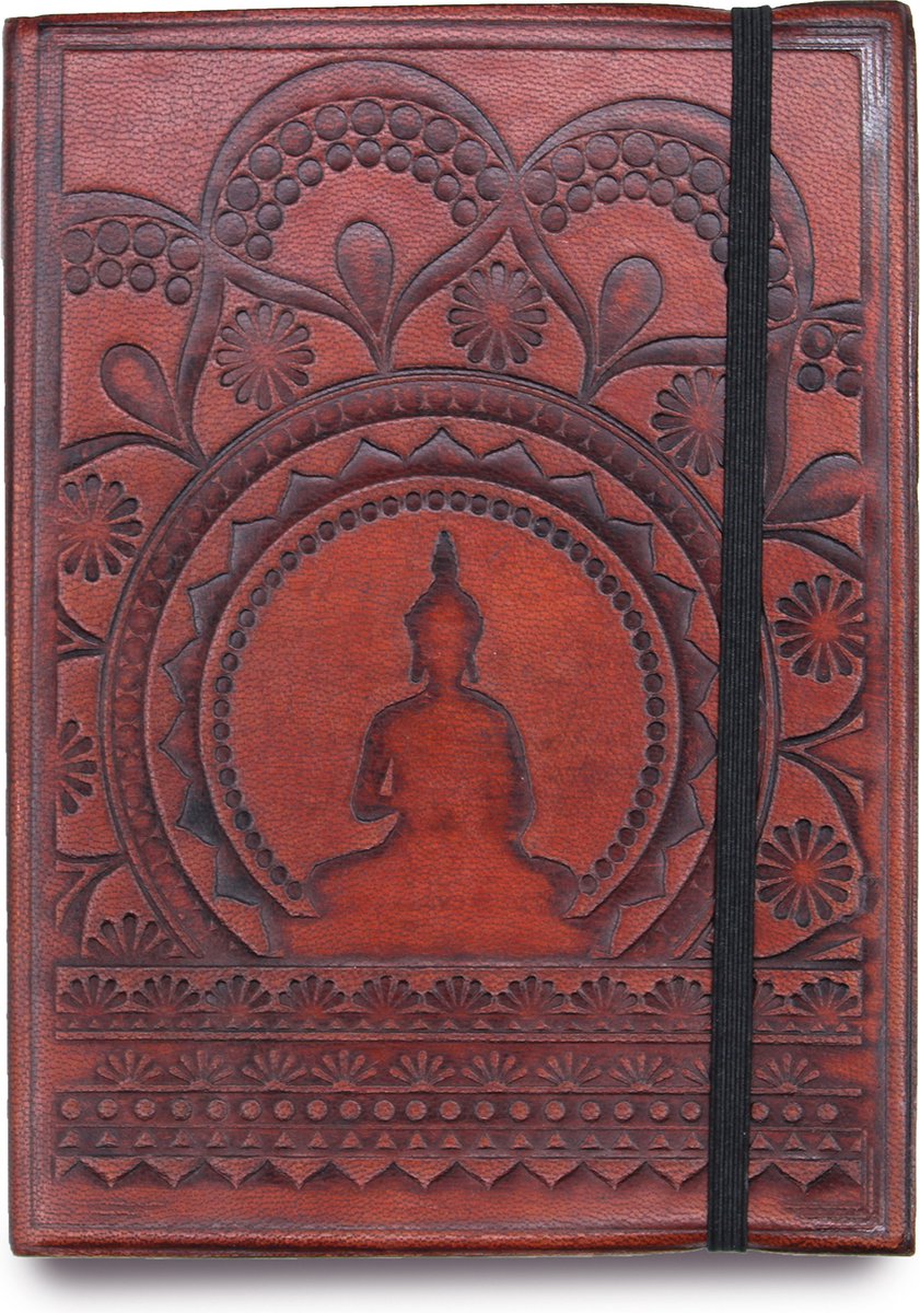 Notitieboek met Elastiek - Medium - Tibetaanse Mandala