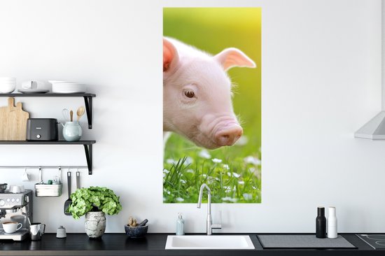 Poster Animaux - Porcinet - Cochon - 60x120 cm