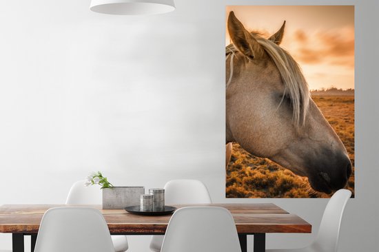 Affiche Cheval - Animaux - Portrait - 80x120 cm