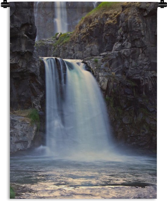 Tapisserie - Tapisserie - Cascade - Water - Rochers - 90x120 cm - Tapisserie