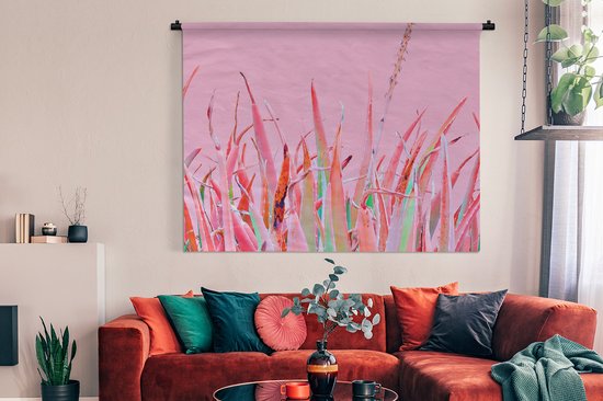 Tapisserie - Tapisserie - Été - Plantes - Pastel - 180x135 cm - Tapisserie