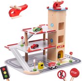 LULILO BENINO houten parkeergarage - Speelgoed - City Garage - houten speelgoed