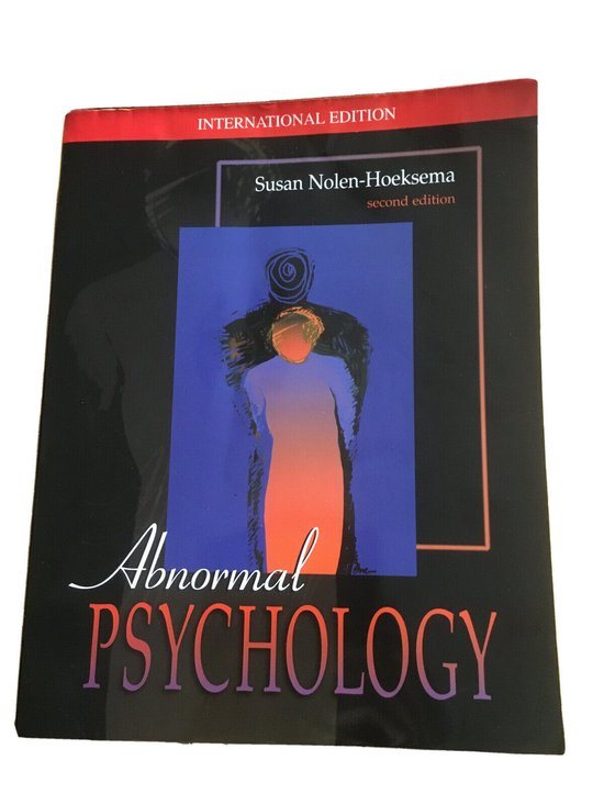 Susan Nolen-Hoekstra - Abnormal Psychology