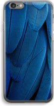 Case Company® - Hoesje geschikt voor iPhone 6 / 6S hoesje - Pauw - Soft Cover Telefoonhoesje - Bescherming aan alle Kanten en Schermrand