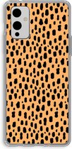 Case Company® - Hoesje geschikt voor OnePlus 9 hoesje - Panter - Soft Cover Telefoonhoesje - Bescherming aan alle Kanten en Schermrand