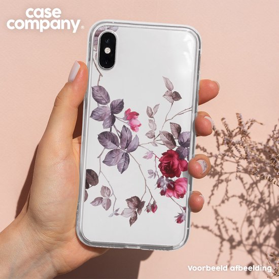 Case Company® - Coque iPhone 12 Pro Max - Belles fleurs - Coque souple pour téléphone - Protection sur tous les côtés et bord d'écran
