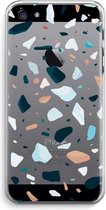 Case Company® - Hoesje geschikt voor iPhone 5 / 5S / SE (2016) hoesje - Terrazzo N°13 - Soft Cover Telefoonhoesje - Bescherming aan alle Kanten en Schermrand