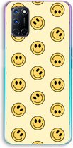 Case Company® - Hoesje geschikt voor Oppo A72 hoesje - Smiley N°2 - Soft Cover Telefoonhoesje - Bescherming aan alle Kanten en Schermrand