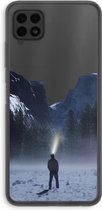 Case Company® - Hoesje geschikt voor Samsung Galaxy A22 4G hoesje - Wanderlust - Soft Cover Telefoonhoesje - Bescherming aan alle Kanten en Schermrand