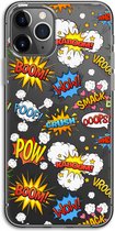 Case Company® - Hoesje geschikt voor iPhone 11 Pro hoesje - Pow Smack - Soft Cover Telefoonhoesje - Bescherming aan alle Kanten en Schermrand