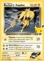 Afbeelding van het spelletje Trading Card - Pokémon Rocket's Zapdos - Glimmende Pokémon Kaarten