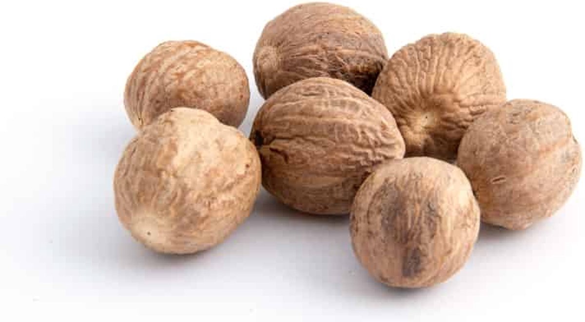Goedkoopste Tuana Kruiden - Nootmuskaat Bollen - Zak 1000 Gram - Kruiden Zonder Zout - KZ0187