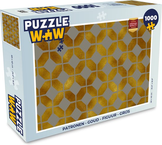 Puzzel 1000 stukjes volwassenen Luxe patroon 1000 stukjes - Luxe patroon  van... | bol.com