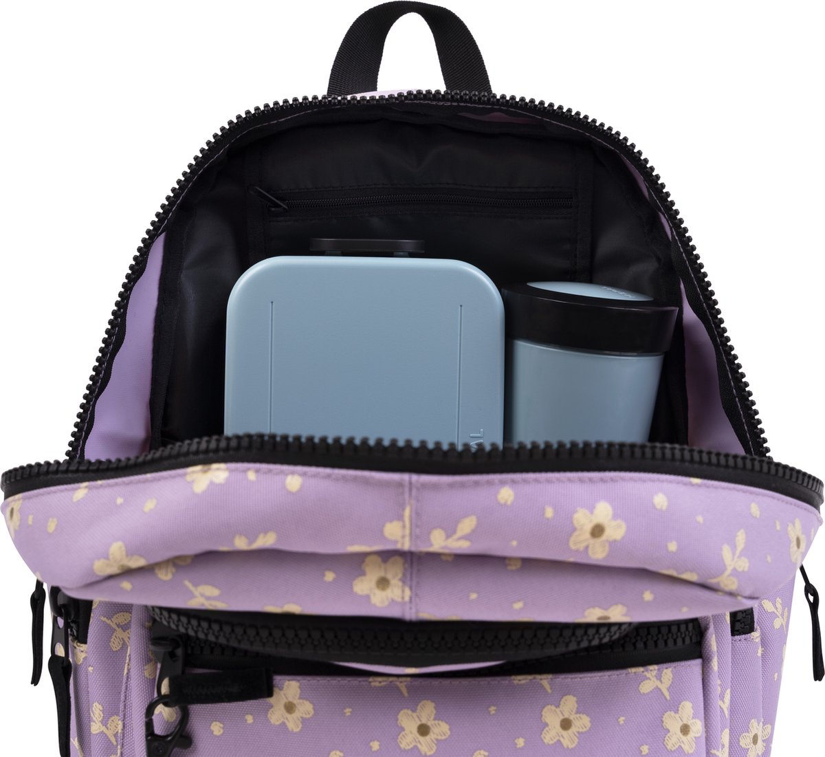 LITTLE LEGENDS BACKPACK L LILA FLOWER – foto 4