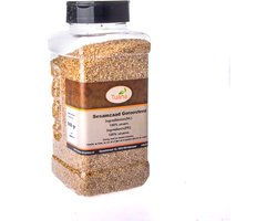 Tuana Kruiden - Sesamzaad Geroosterd - Strooibus 500 Gram - GP-S-0005