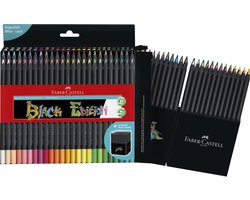 Faber-Castell kleurpotloden - Black Edition - 50 stuks - FC-116450