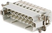 Weidmüller 1650770000 Pin-inzetstuk RockStar® HDC HA 16 + PE Schroeven 1 stuk(s)