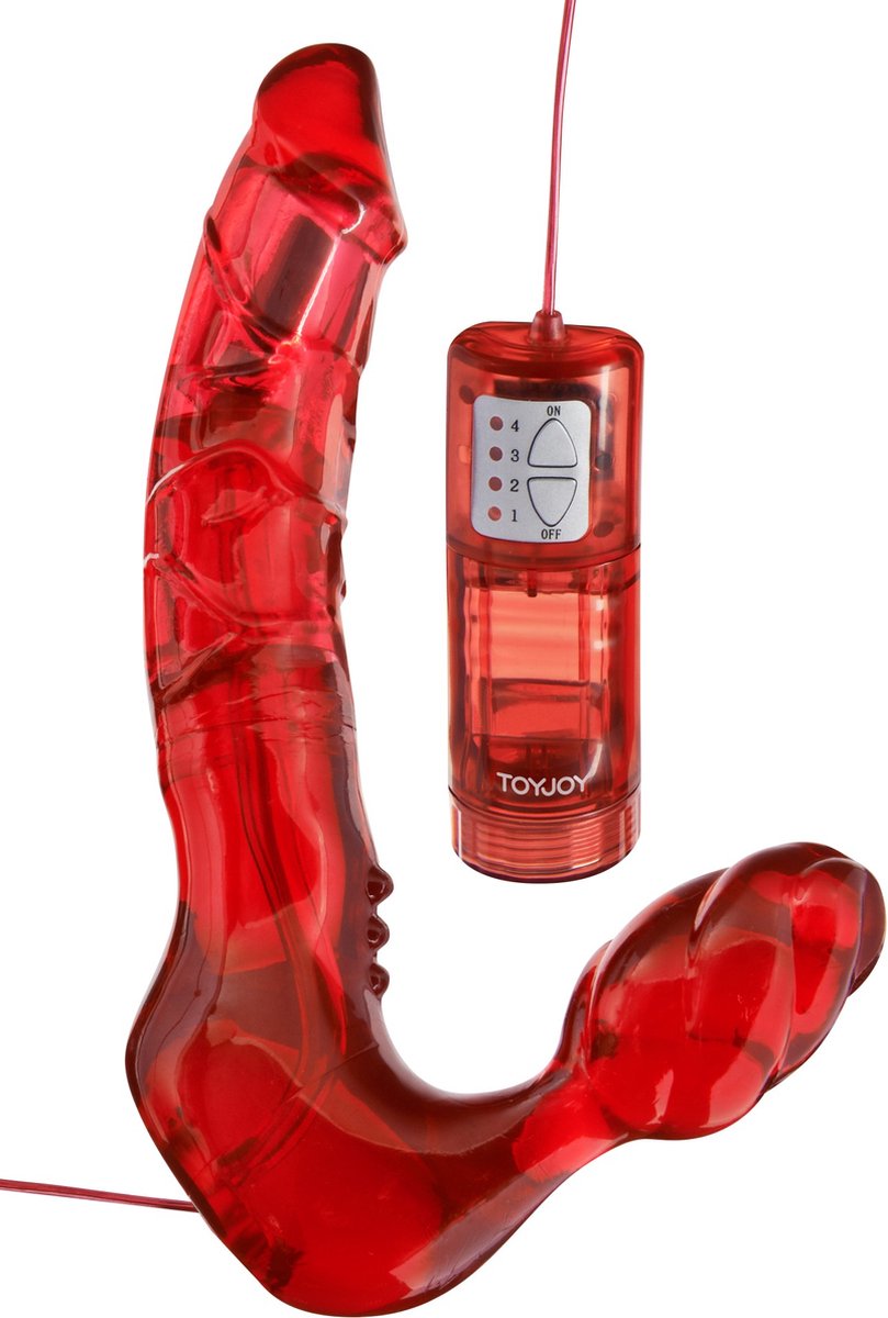 Goedkoopste Toy Joy - Classics-Bend Over Boyfriend Vibrating Red-Dildo