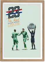 Gouden wissel - Voetbal poster - Tim Krul - FC Kluif