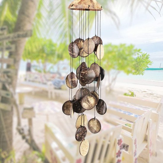 Coconut Shell Windgong - Windvanger - Tuin decoratie
