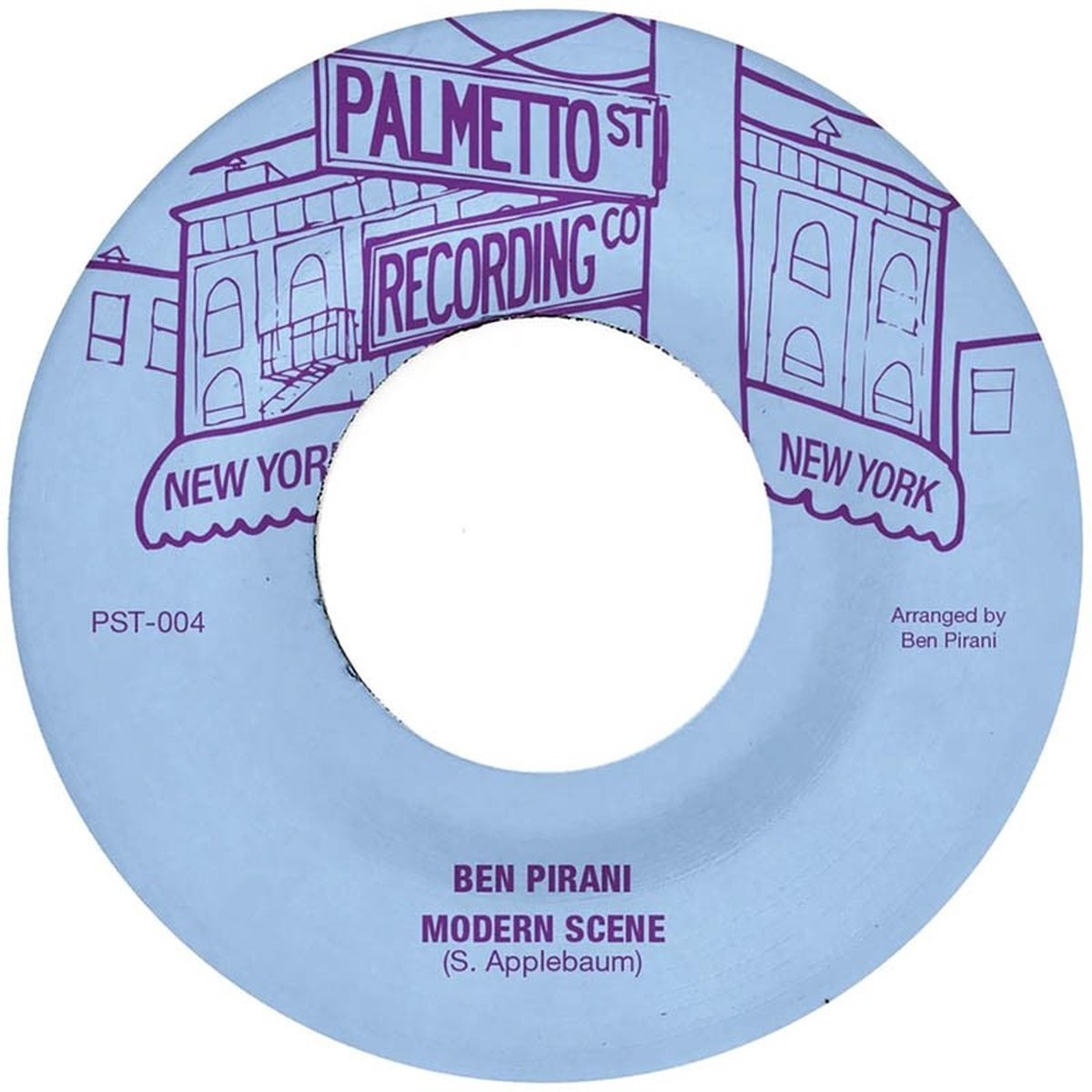 Ben Pirani & Ghost Funk Orchestra - Modern Scene / Can't Get Out Your Own Way (7" Single)