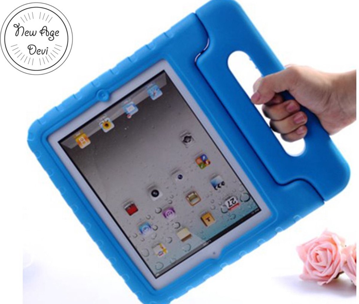 New Age Devi - iPad Mini 4 Kids Proof Cover hoes voor kinderen BLAUW