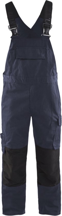 Blaklader Bretelbroek met stretch 2695-1330 - Donker marineblauw/Zwart - C58