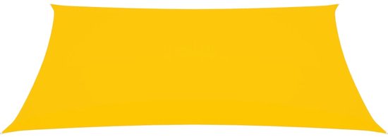 VDXL Zonnescherm rechthoekig 2x4 m oxford stof geel