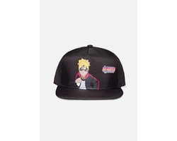 Boruto: Naruto Next Generations Snapback pet kinderen Boruto Graphic Art Zwart