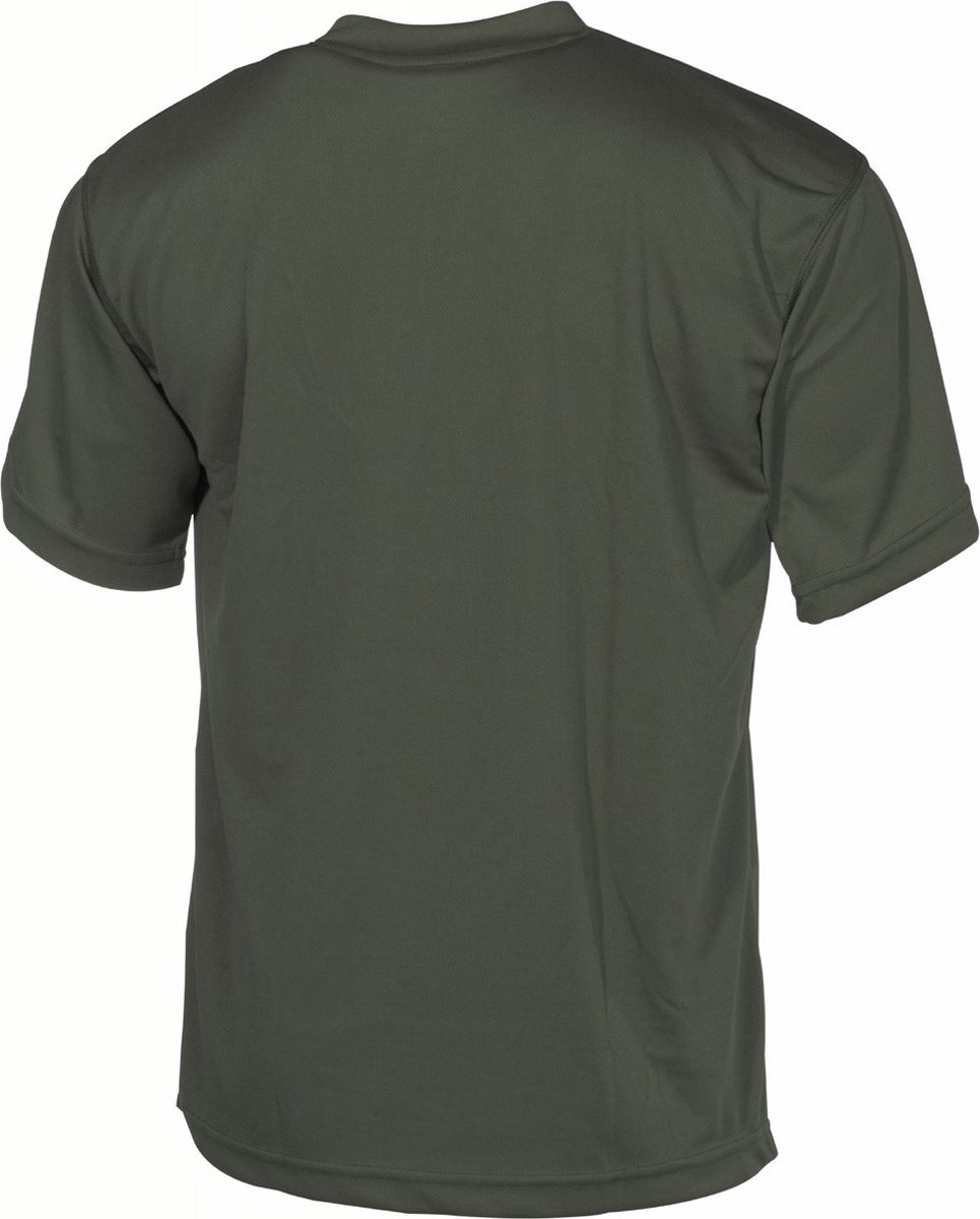 MFH Tactical Shirt Groen Quick Dry Maat S