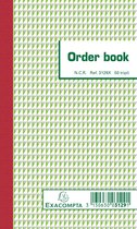 Orderboek exacompta 175x105mm 50x3vel | 1 stuk | 10 stuks