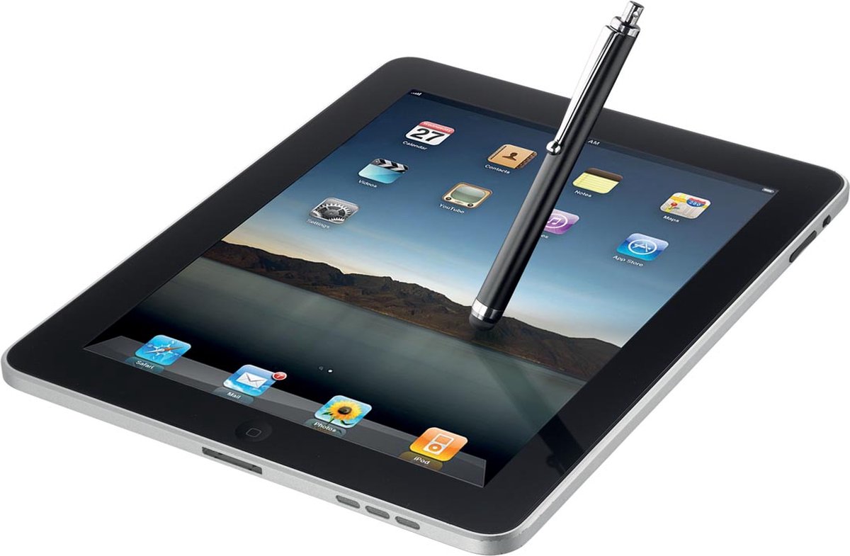 Trust Stylus Pen - voor Tablet en Smartphone - Zwart | bol