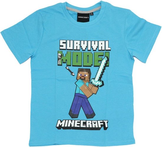 Minecraft t-shirt korte mouw - jaar